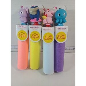 Max Liquidator Critter Blaster Sun Squad Set Of Four